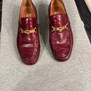 Vintage Gucci GG Loafers